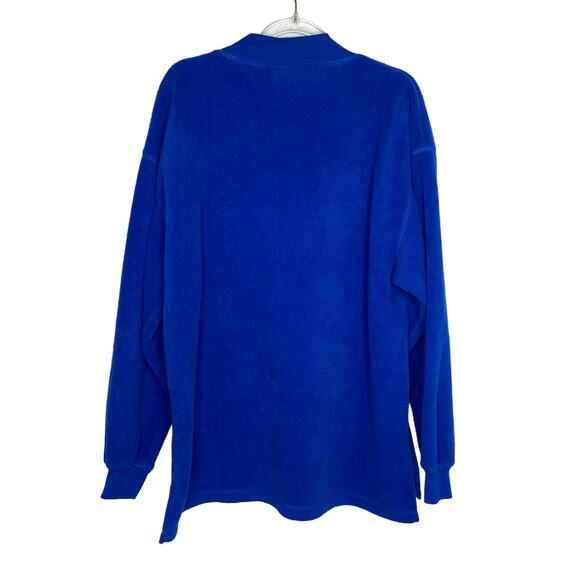 Vintage Disney Mickey Inc Womens Size Medium Blue Minnie Mouse Fleece Top - Picture 7 of 11